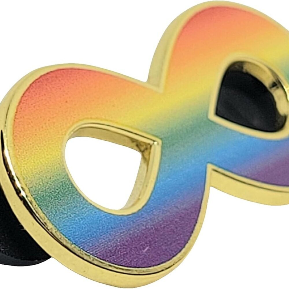 1.5" Spectrum Autistic Infinity Symbol Enamel Pin | Autism Acceptance Neurodiver